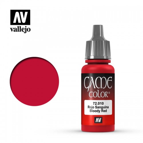 Vallejo Game Color 17ml Bloody Red 72010